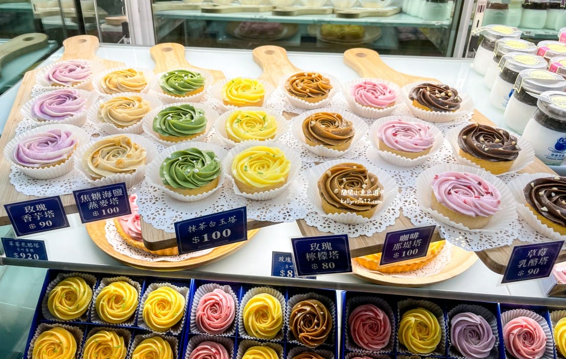 傳遞幸福 法式甜點 Delivering Happiness|北車微風美食,玫瑰檸檬塔,台北甜點下午茶,玫瑰花般的浪漫甜點 - 第5張圖
