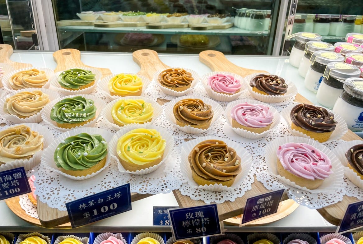 傳遞幸福 法式甜點 Delivering Happiness|北車微風美食,玫瑰檸檬塔,台北甜點下午茶,玫瑰花般的浪漫甜點 - 第8張圖