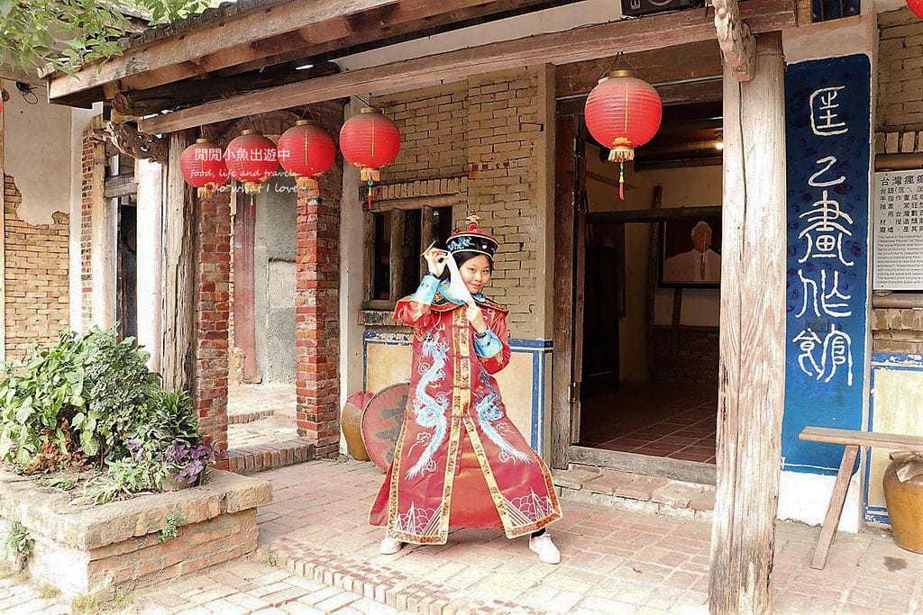 老塘湖藝術坊、台南學甲景點、清裝體驗
