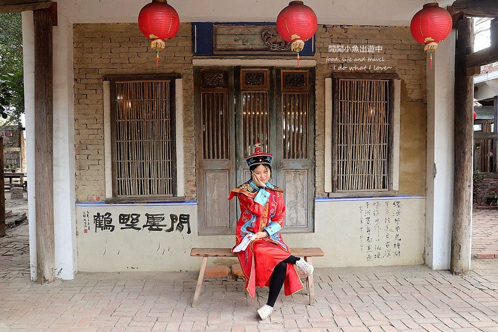 老塘湖藝術坊、台南學甲景點、清裝體驗